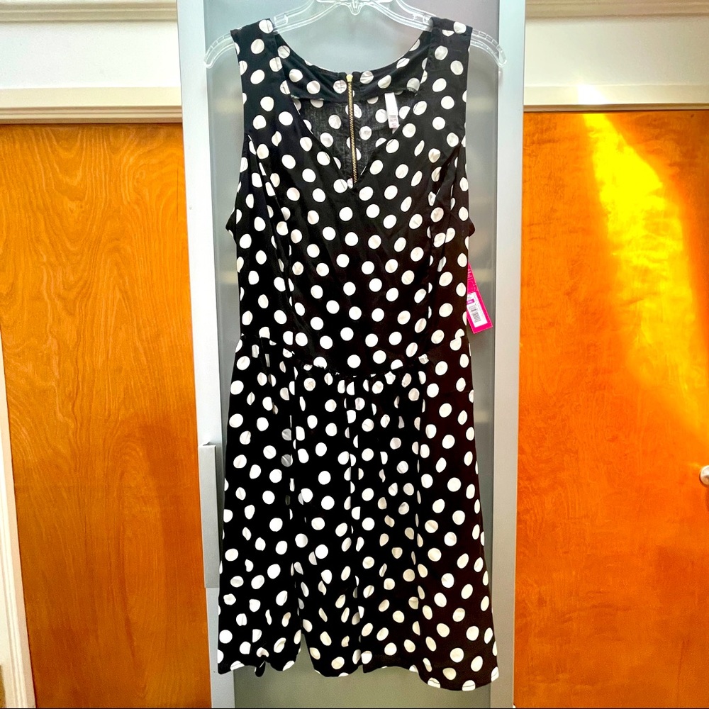 Black and White Polka
Dot Dress